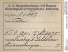 Etiketten zu Tellur (NHMW-MIN-Ai447)